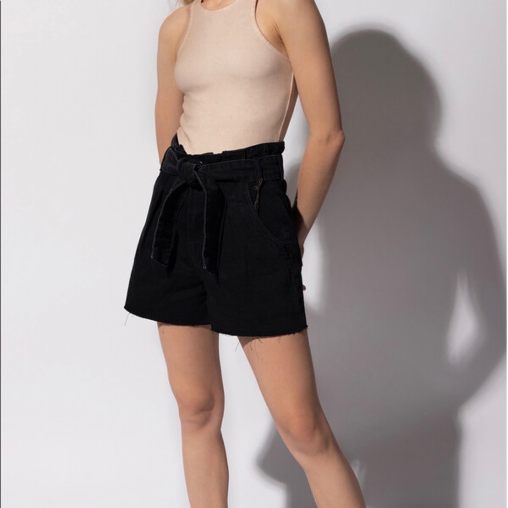 All Saints Beige Sleeveless Bodysuit